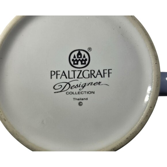 Pfaltzgraff Designer Collection mug coffee cup Winter Ice Skating children - Picture 5 of 7